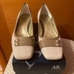 Beautiful Anne Klein iflex loafers , 2 inches heel